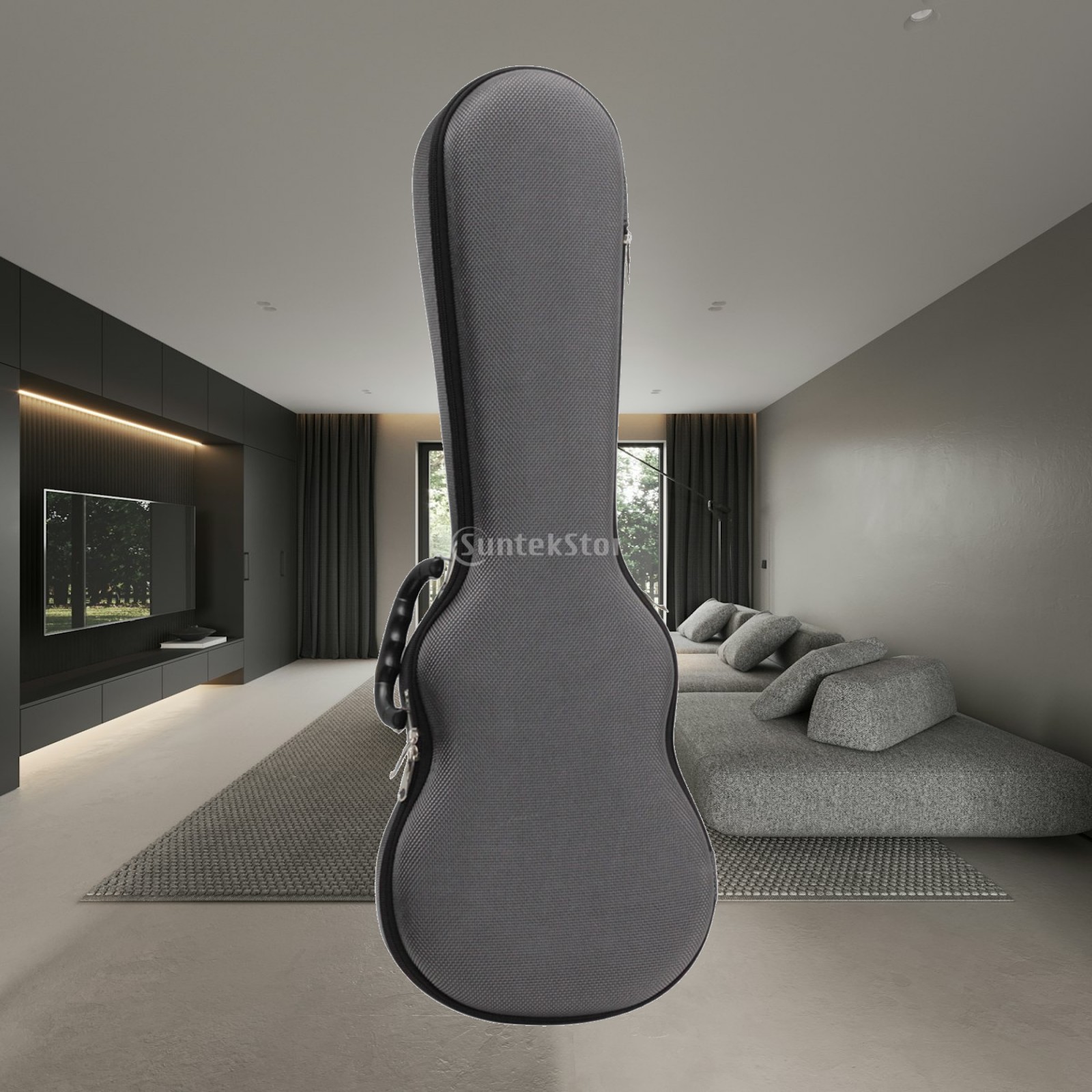 Case Guitar Gig Bag - Étui rigide pour ukulélé ténor, sac