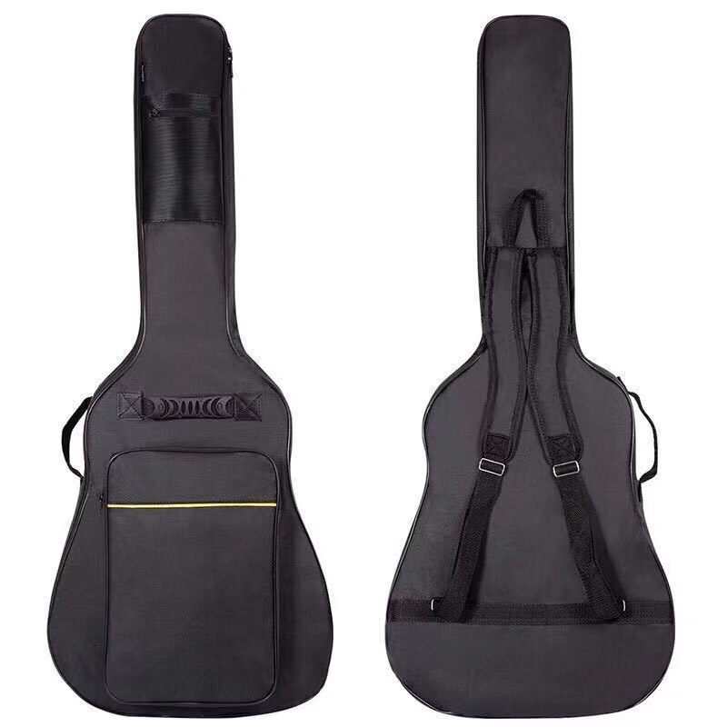 Case Guitar Gig Bag - Sac à dos noir imperméable à