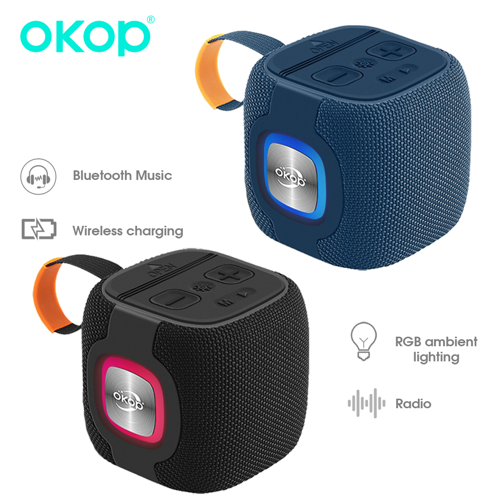 Amazon Music Audio Quality - Haut-parleur Bluetooth OKOP, haut-parleur longue durée