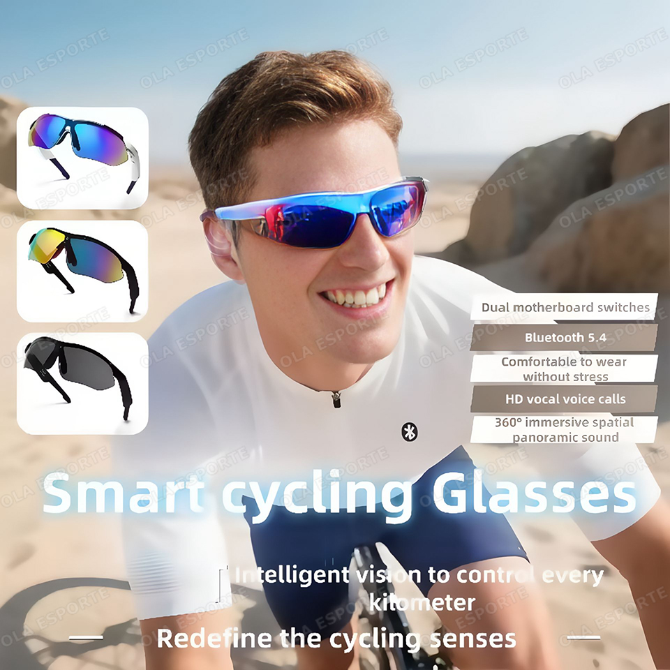 Audio Music Light - Nouvelles lunettes de soleil intelligentes Bluetooth