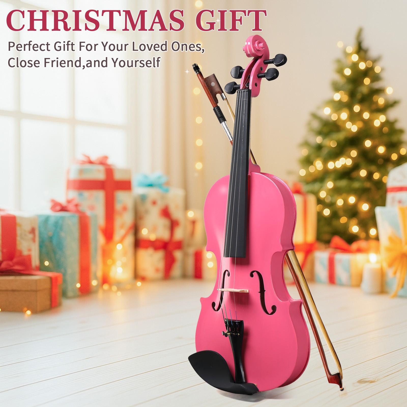 Violin Rosin Bow - Nouveau violon acoustique pour enfant de