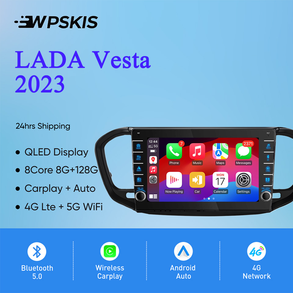 Audio Music India - Autoradio Android 14 QLED, 8 Go