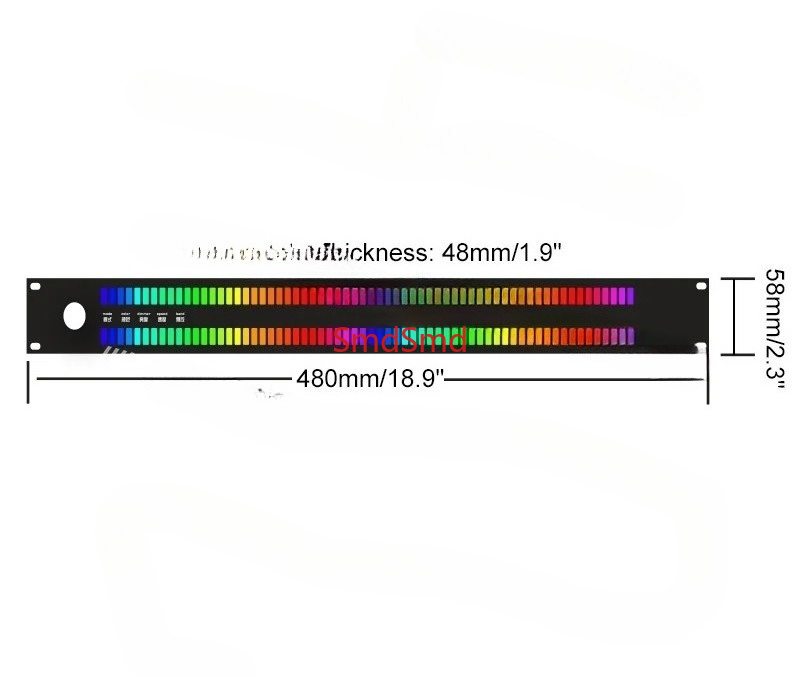 Audio Music Visualizer Free - Affichage du spectre musical à 128