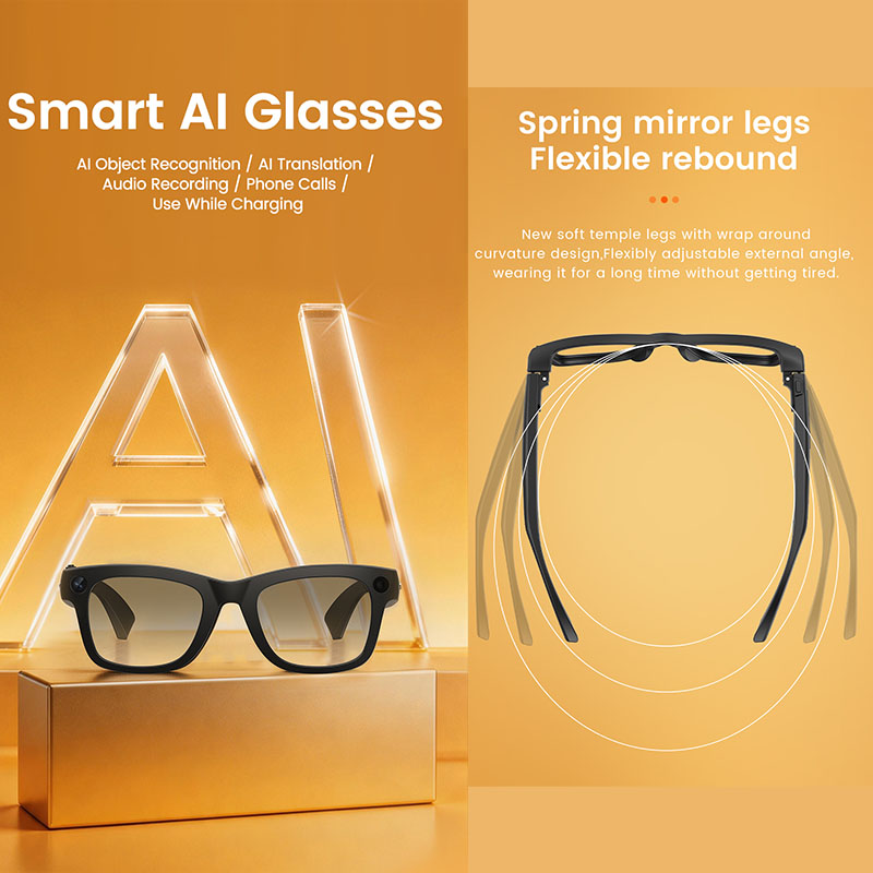 Lunettes Intelligentes avec Ca - Audio Music Recognition avis et prix