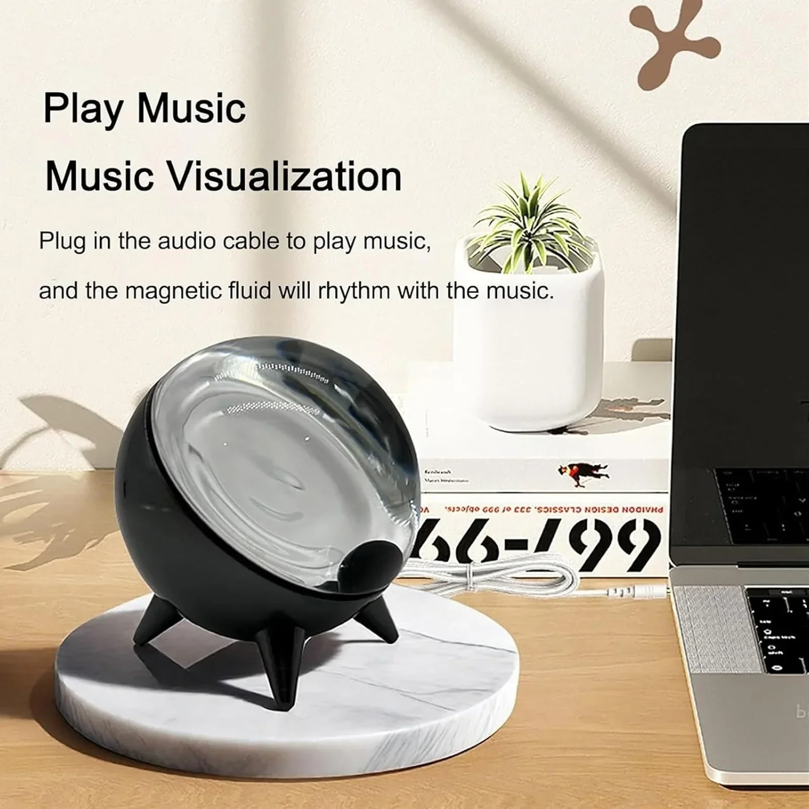 Lampe musicale à fluide magnét - Audio Music Light avis et prix