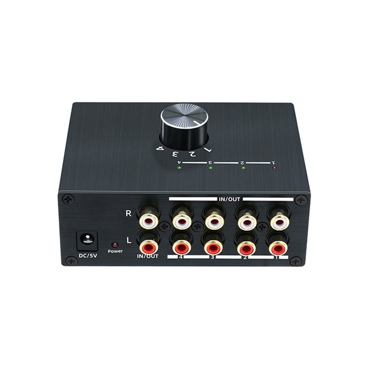 Commutateur audio stéréo 4 voi - Audio Music Converter avis et prix