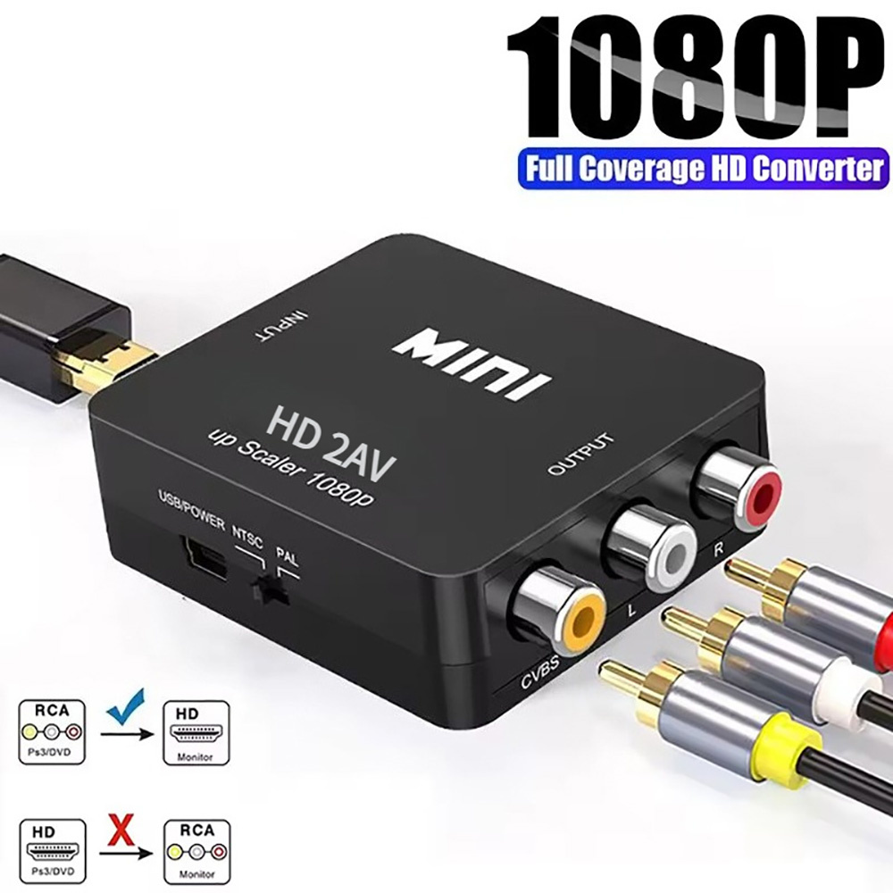 Adaptateur HDMI vers AV RCA, c - Audio Music Converter avis et prix