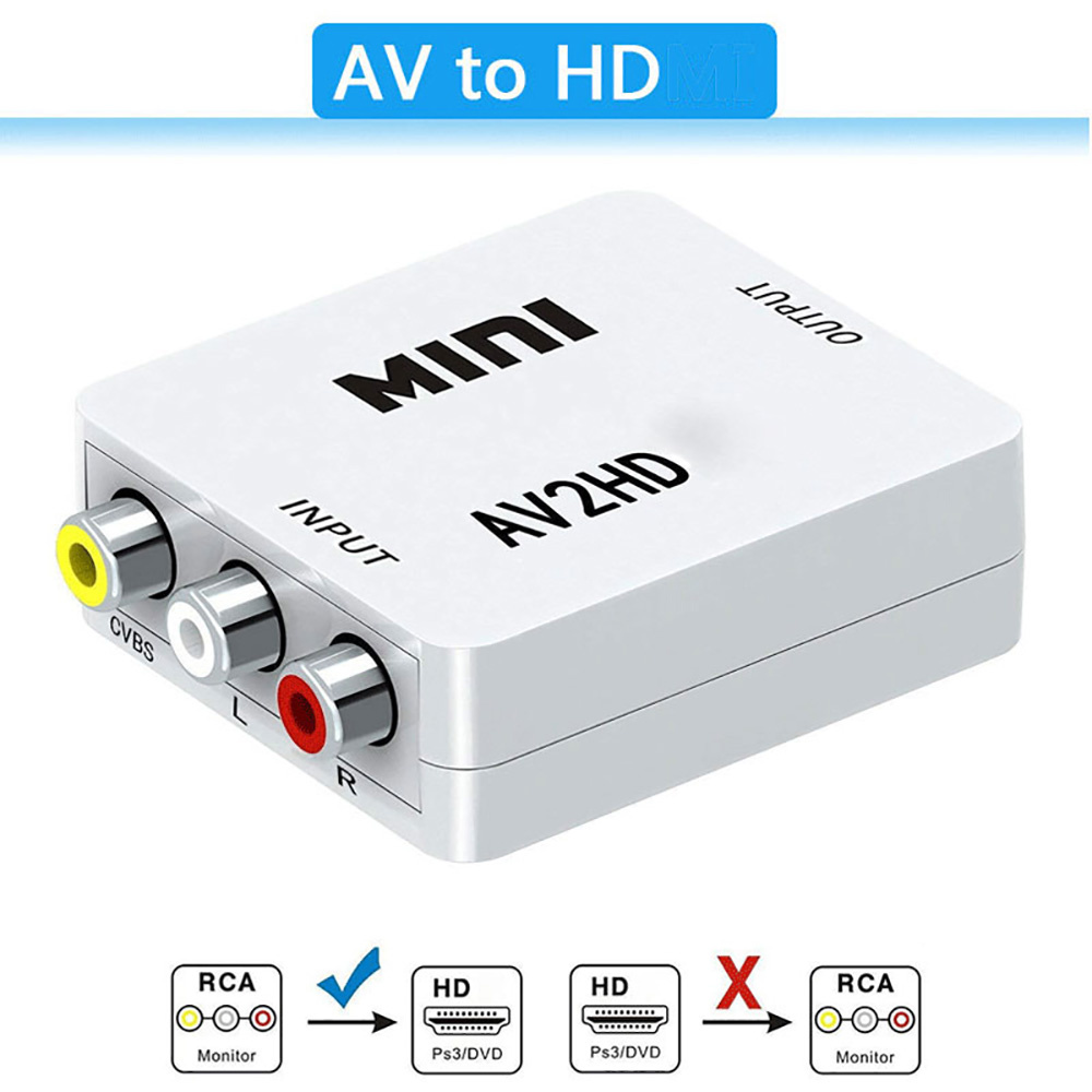 Adaptateur HDMI vers AV RCA, c - Audio Music Converter avis et prix