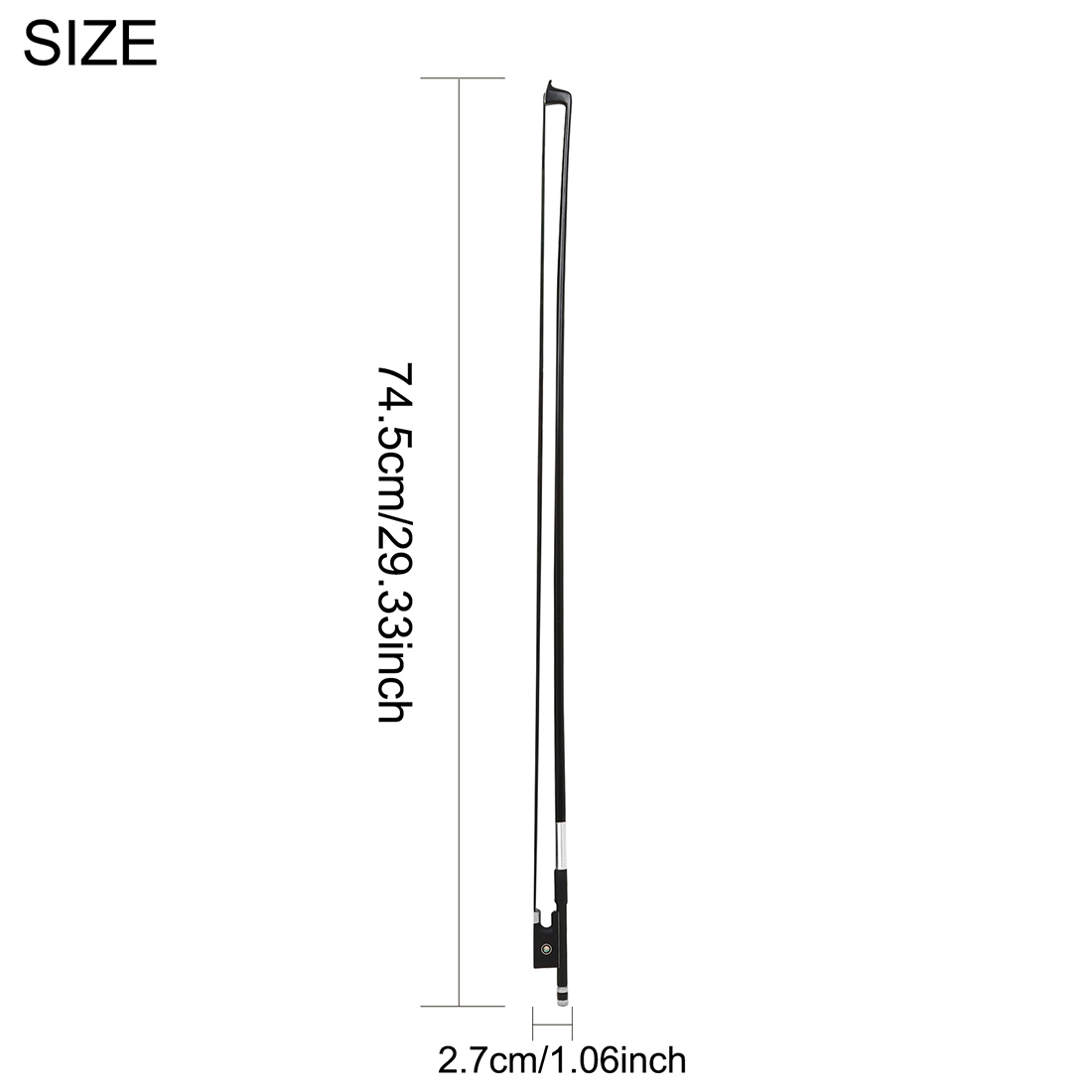Archet de violon en fibre de c - Violin Rosin Bow avis et prix