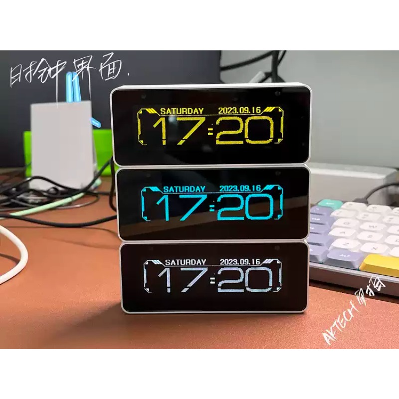 Horloge Bluetooth avec lumière - Audio Music Visualizer Free avis et prix