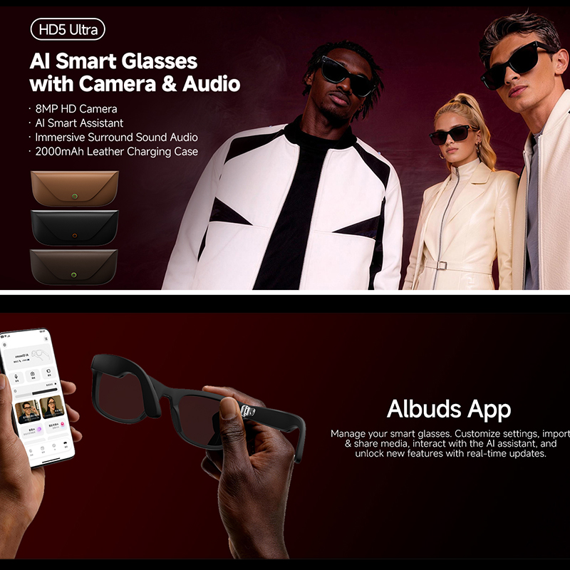 Lunettes Intelligentes avec Ca - Audio Music Recognition avis et prix