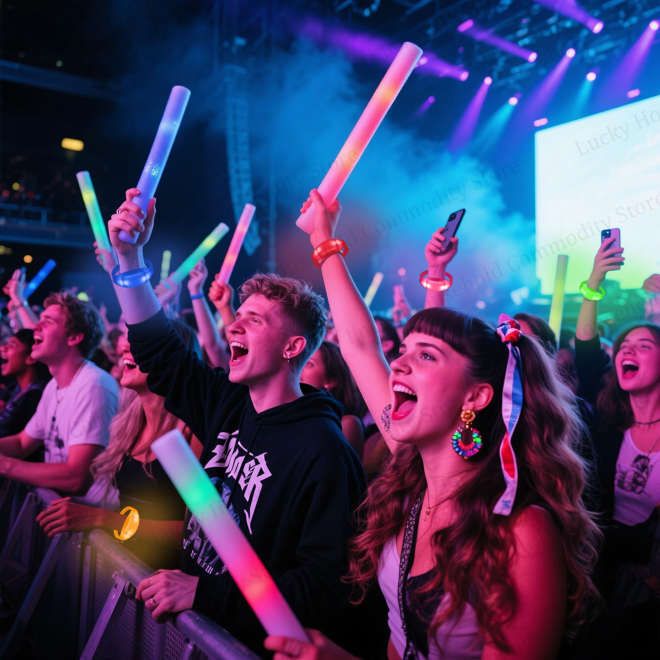 Bracelets LED activés par la m - Audio Music Light avis et prix