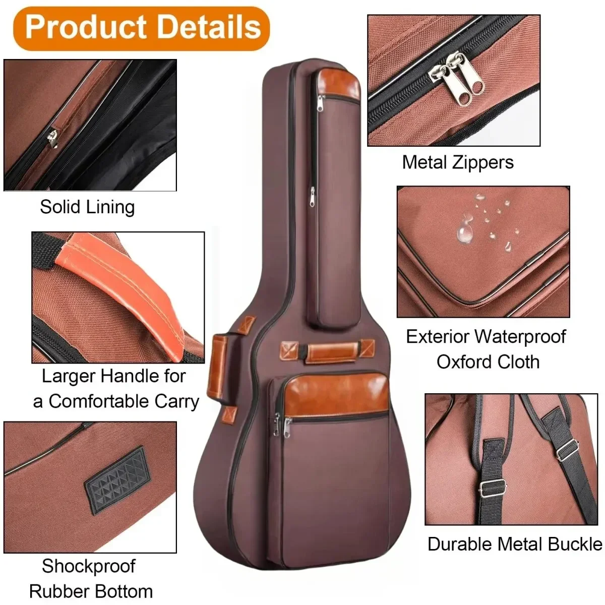 Housse de Guitare Acoustique É - Case Guitar Gig Bag avis et prix
