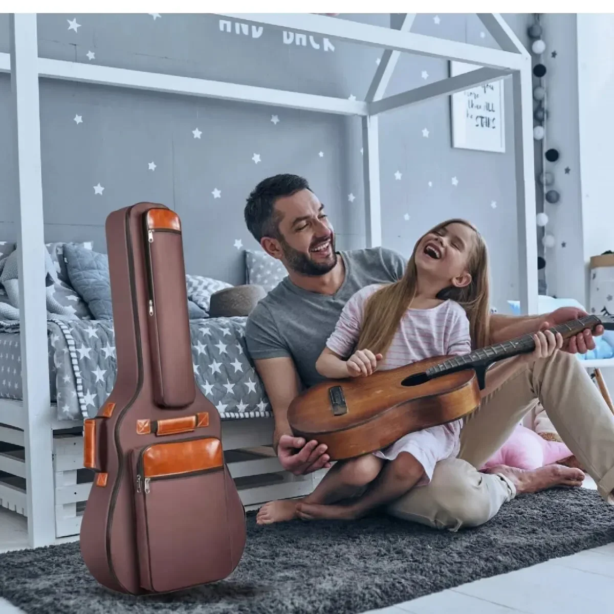 Housse de Guitare Acoustique É - Case Guitar Gig Bag avis et prix