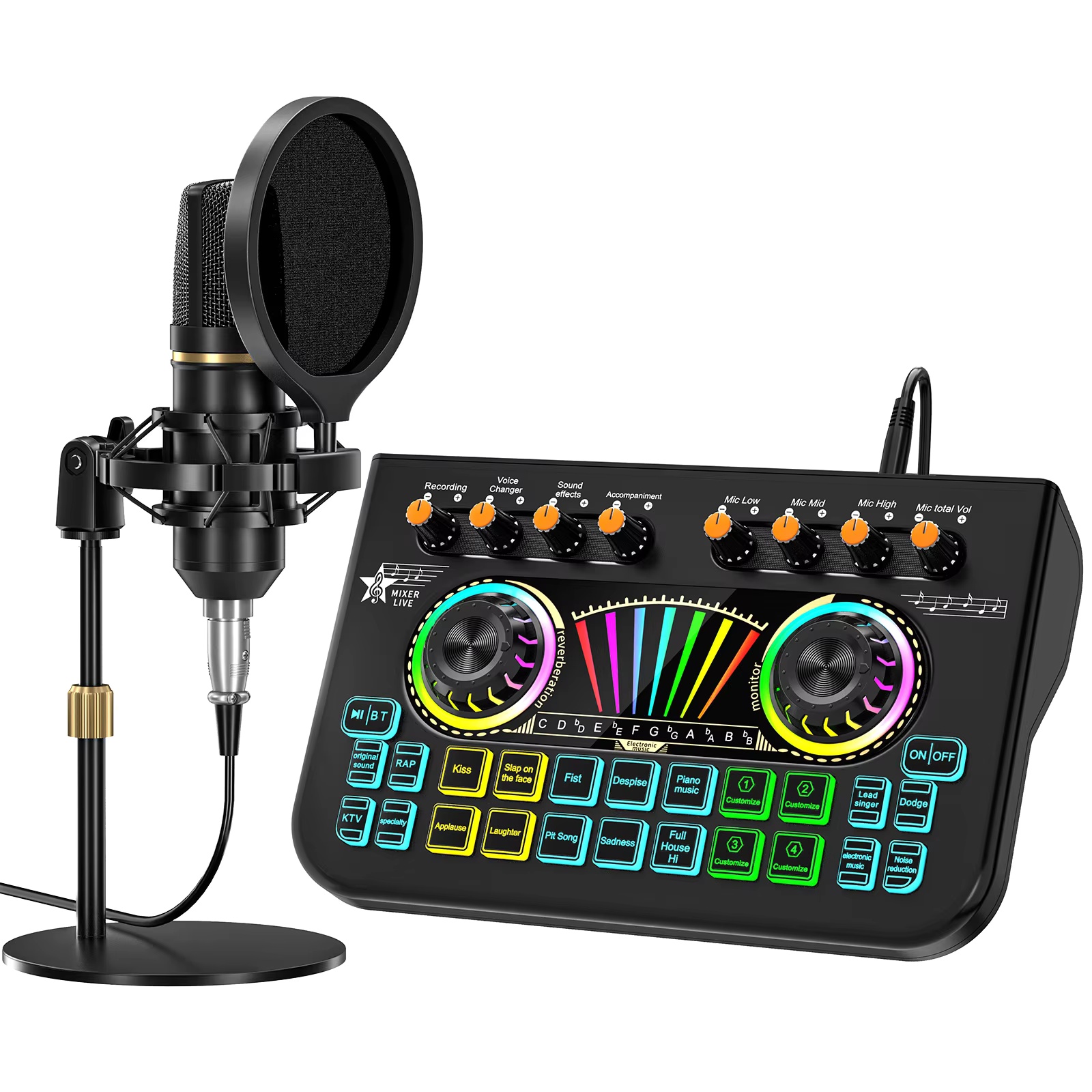 Kit de microphone pour podcast - Audio Youtube Music Free avis et prix