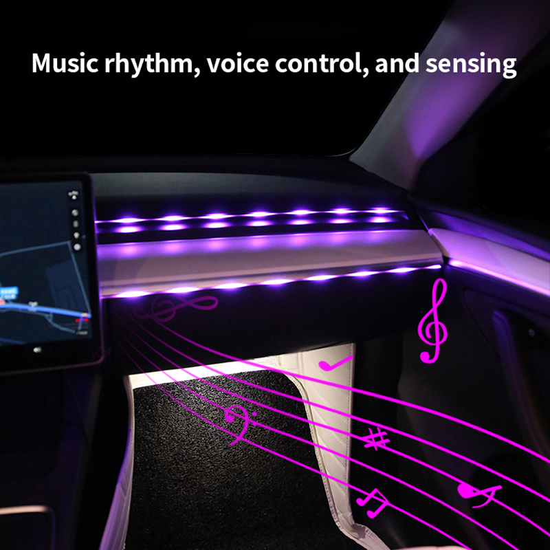 Voiture coloré acrylique contr - Audio Music Light avis et prix